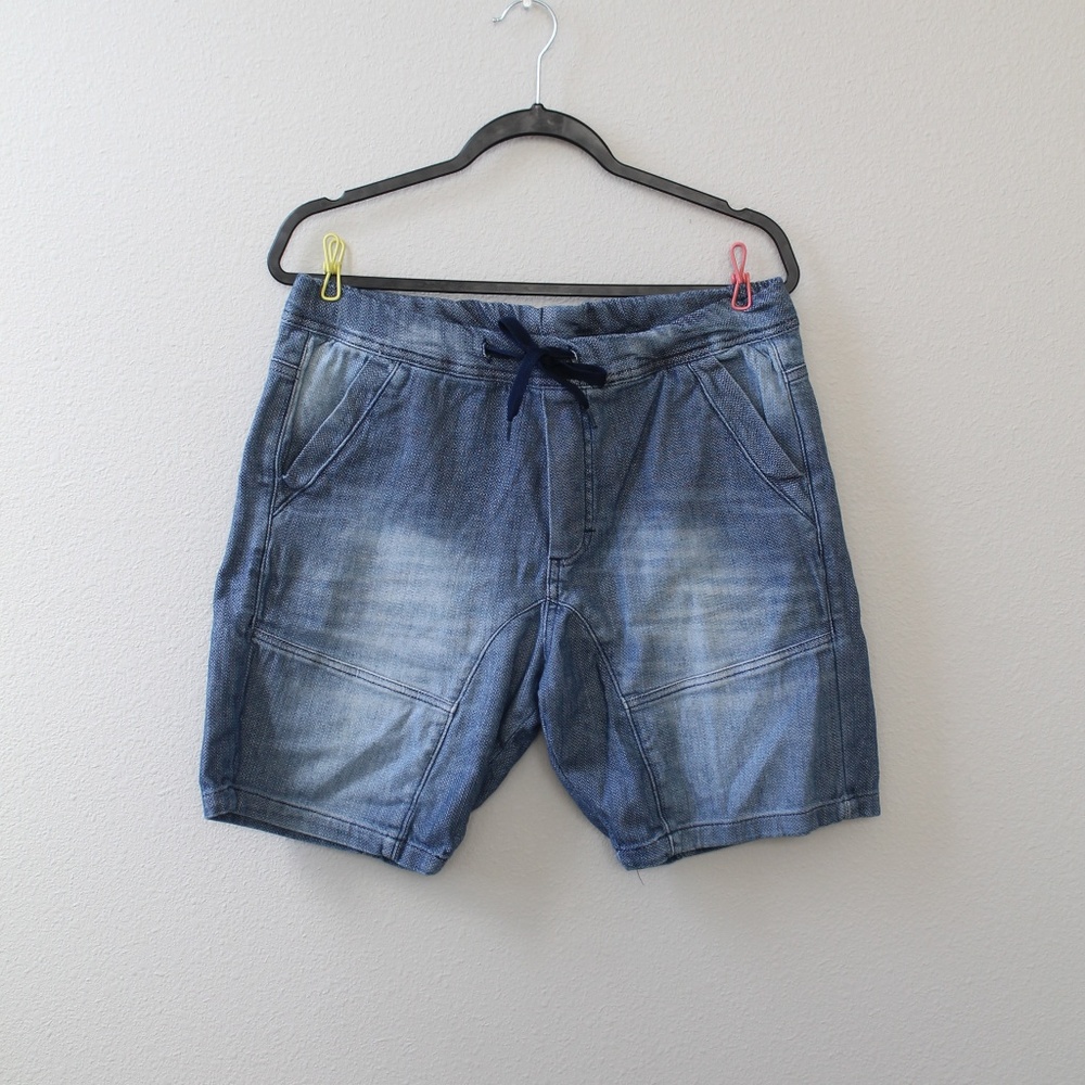 Cotton Jeans Shorts